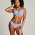 Invisible Lace Back Brazilian, Blue
