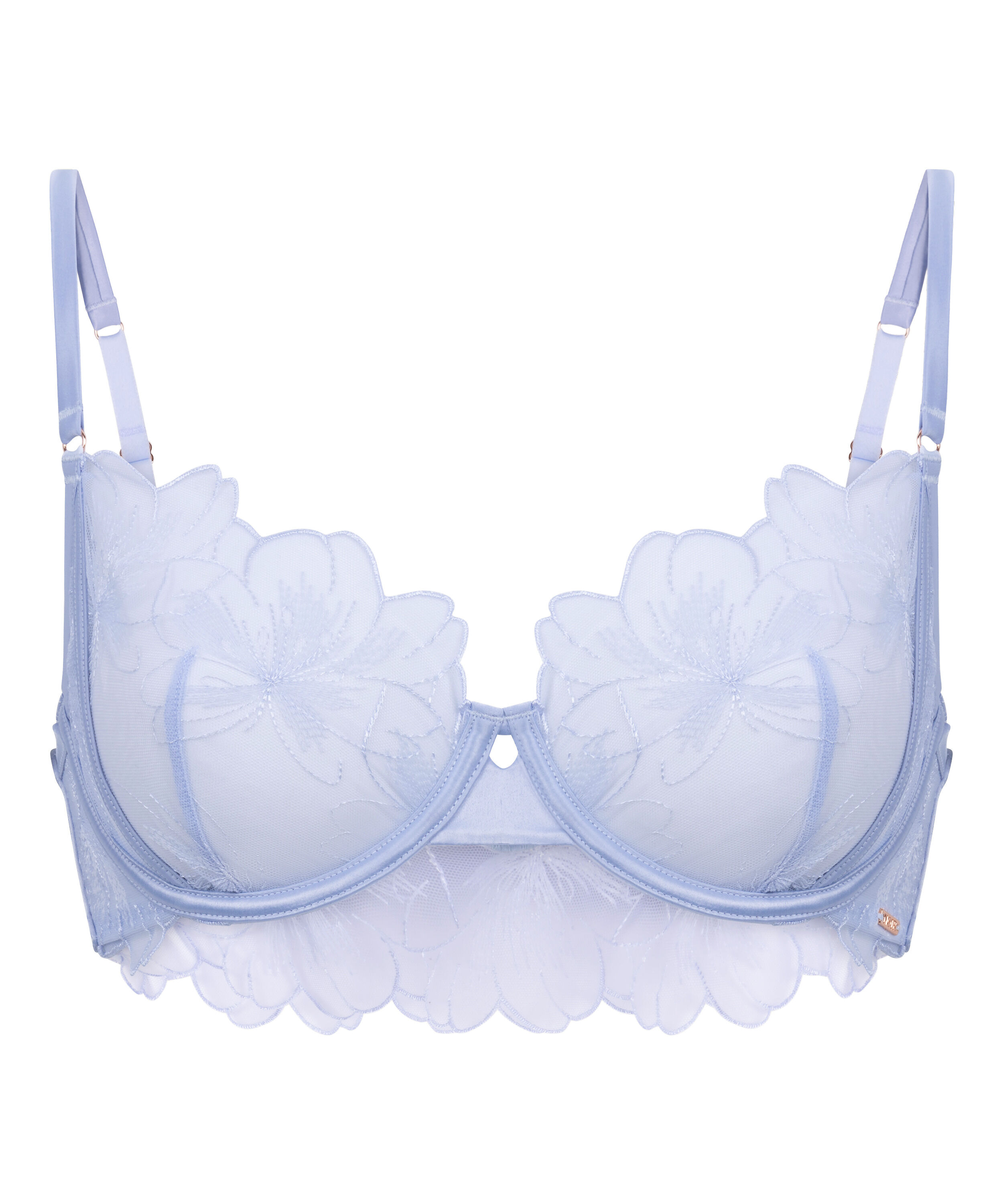 Emilia Non-Padded Underwired Bra, Blue