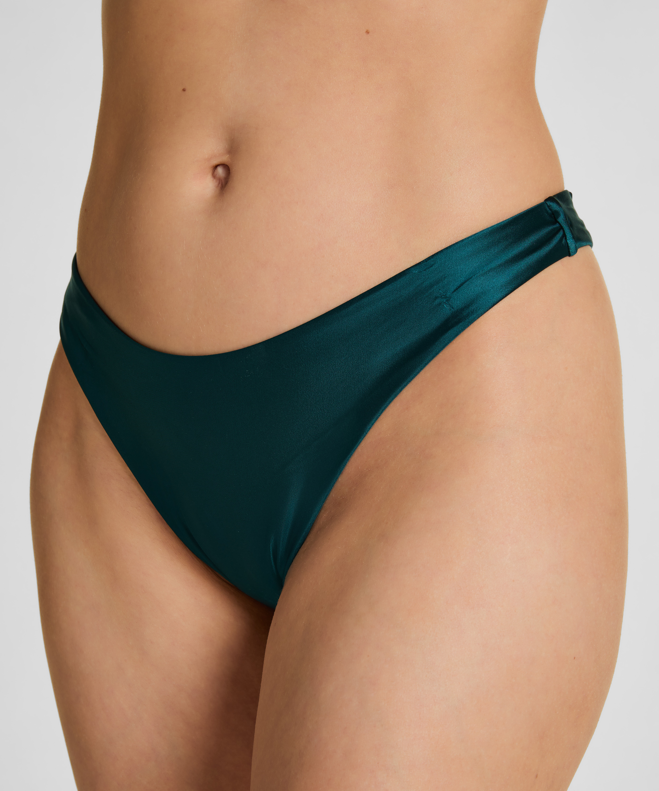 Highleg Bikini Bottom Dominica, Green, main