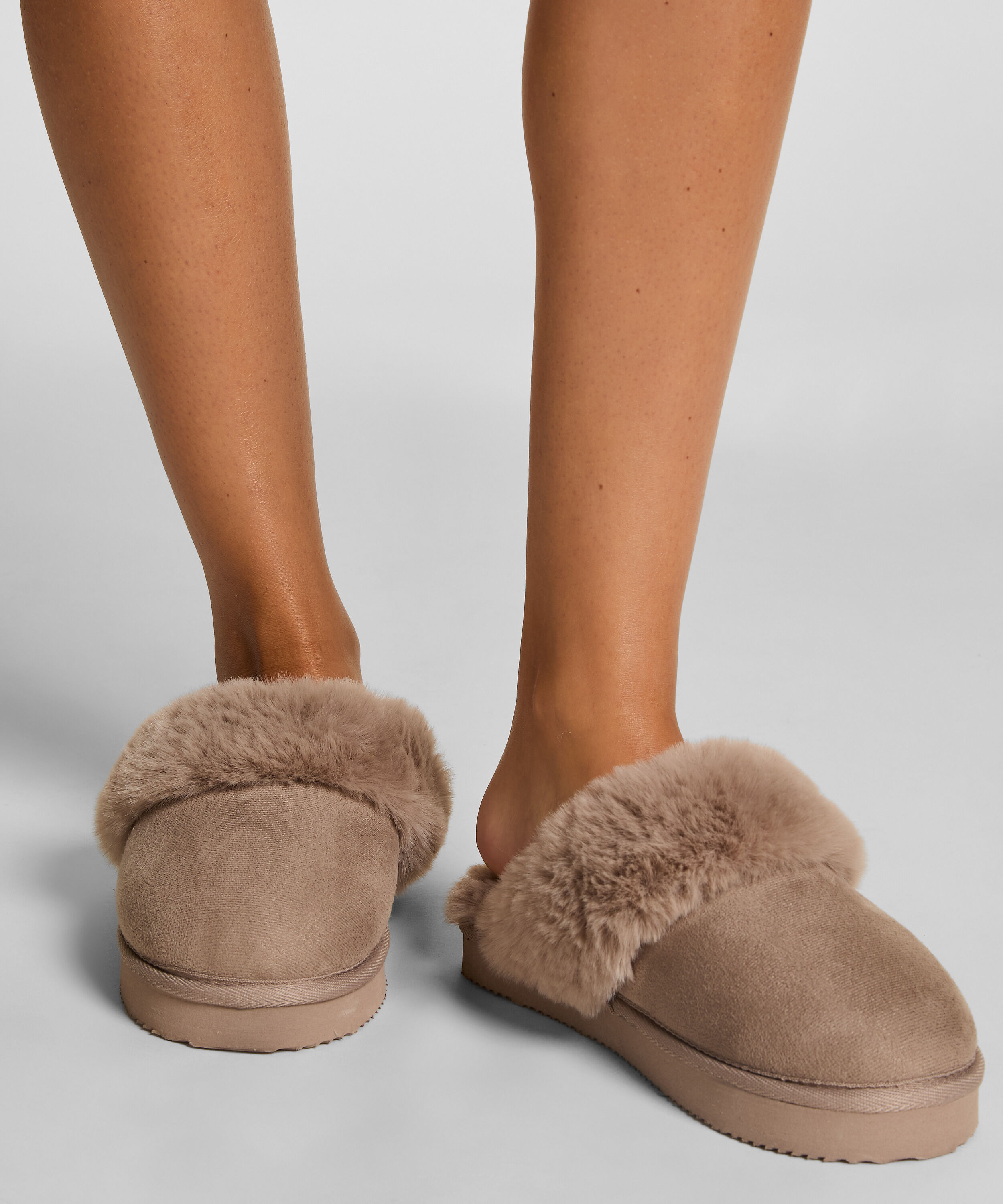 Slippers Reya, Brown