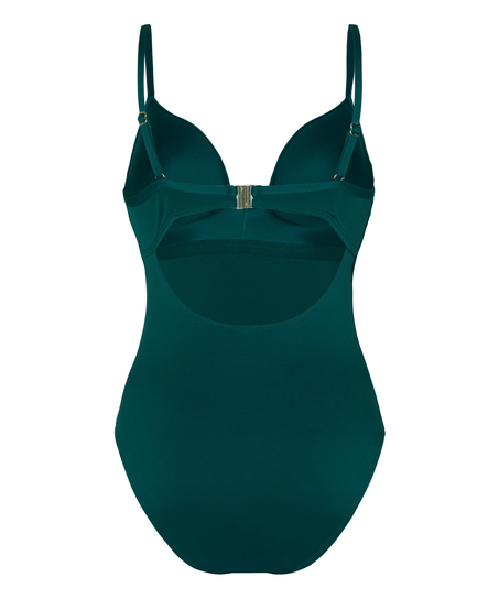 Neoprene Swimsuit, Green