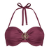 Yucatan Push-Up Bikini Top, Red