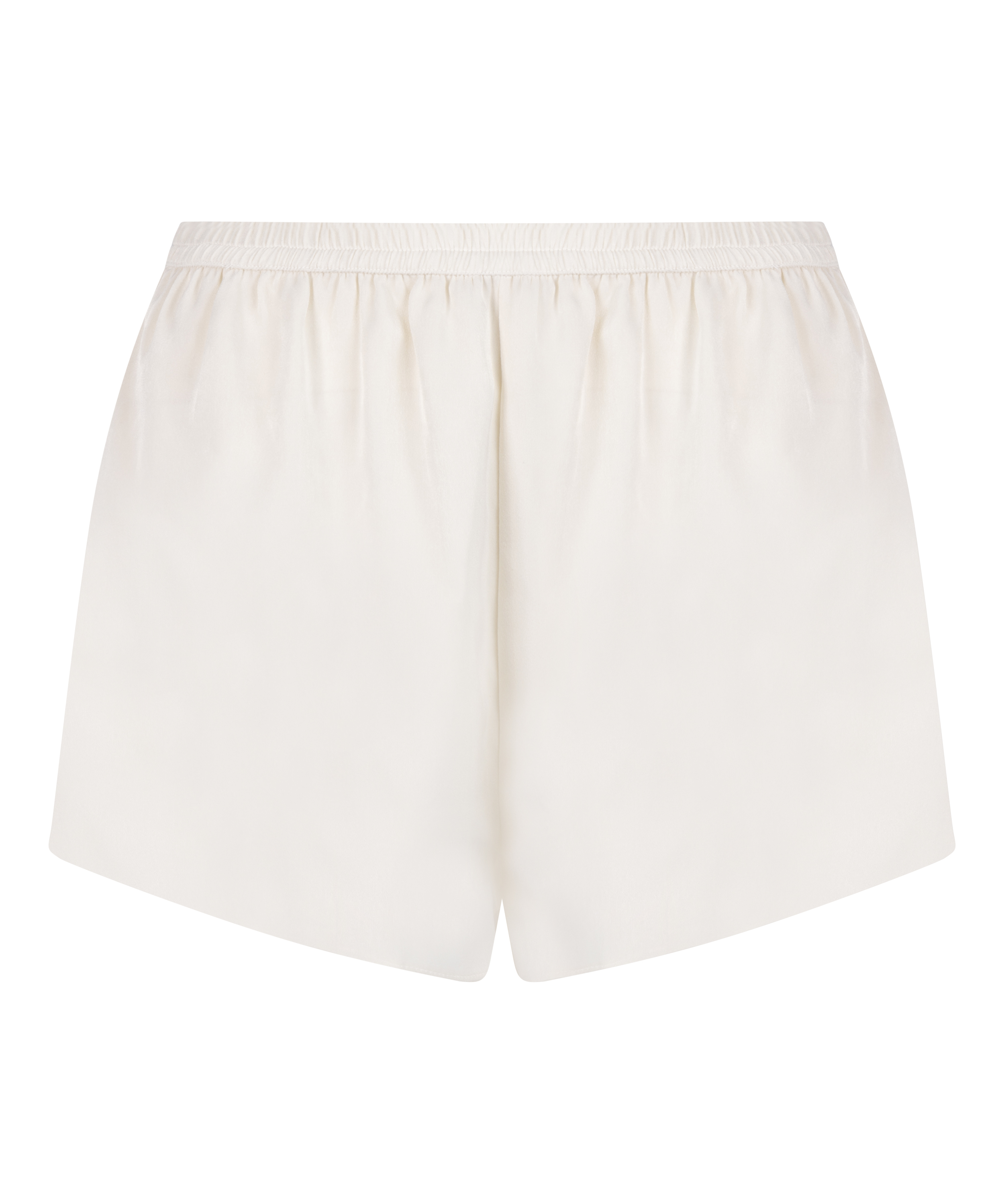 Short Satin Minimal, White, main