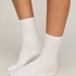 3-Pack Cotton Crew Socks, White