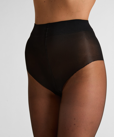 Tights 15 Denier Core Control, Black
