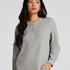 Top Waffle Henley, Gray