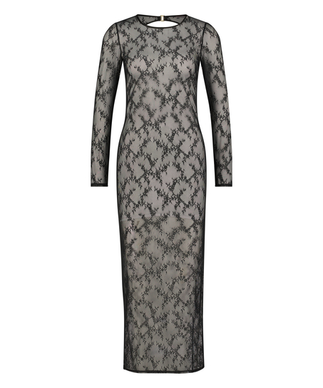 Long Sleeve Lace Bodycon Slip Dress Slip dresses Babydolls