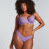 Daisy Non-Padded Underwired Bra, Purple