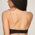 Jewel Bra Straps, Gray