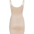 Sculpting scuba dress, Beige