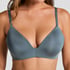 Mona padded non-underwired bra, Blue