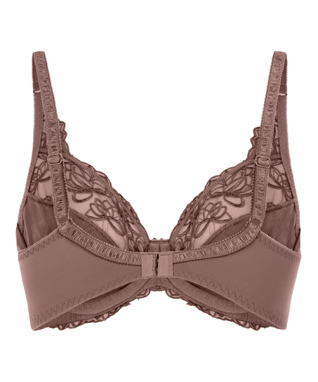 Diva Non-Padded Underwired Bra, Brown