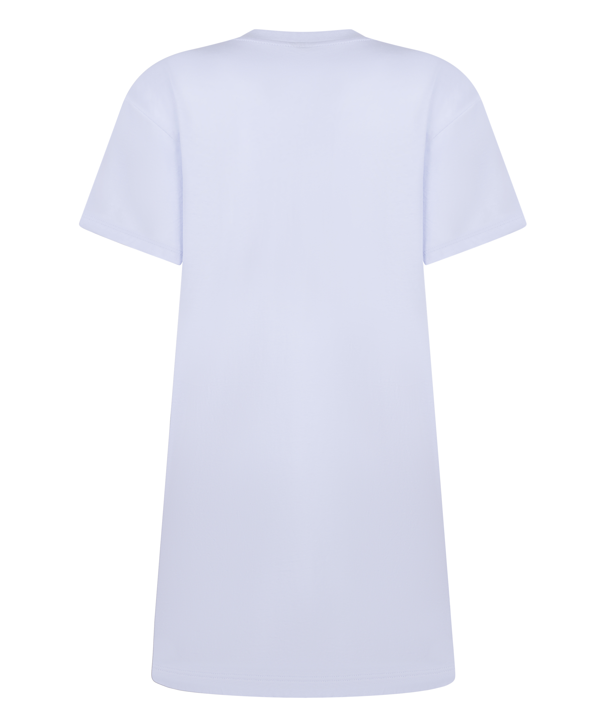 Round Neck Nightshirt, Blue, main