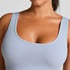 Dianne Scoop Bralette, Blue