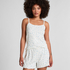 Short Pointelle, White