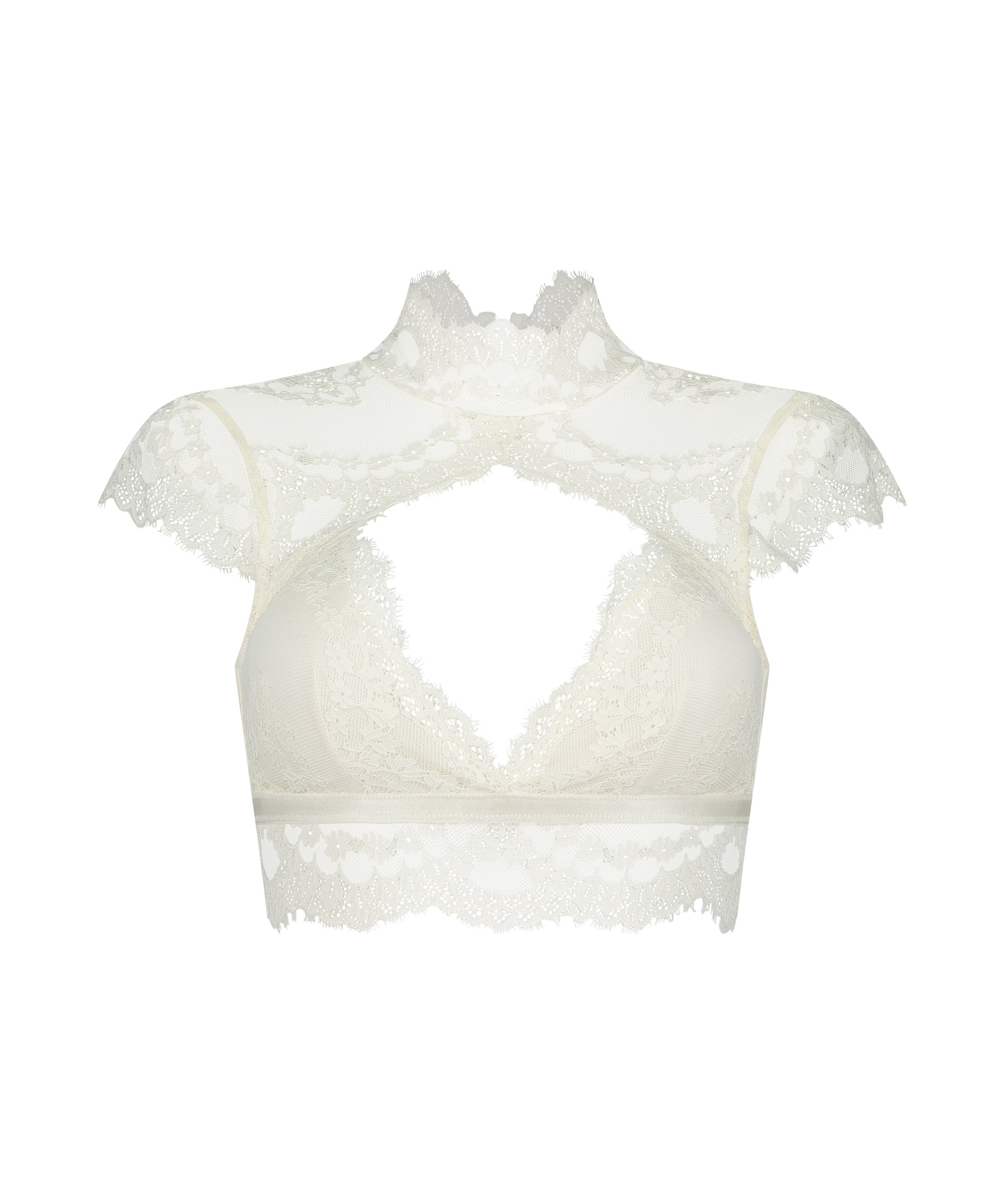 Daisy Bralette, White, main