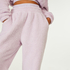 Boyfriend Sweet One Fluffy Joggers, Purple