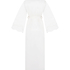 Kimono Long Satin Valerie, White