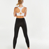 HKMX High waisted legging, Black