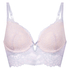 Isadora Padded Underwired Longline Bra, Purple