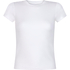 Ribbed Crew Neck Short-Sleeved Pyjama Top, White