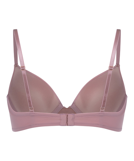 Plunge Padded Underwired Bra, Pink