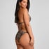 Animalia Triangle Bikini Top, Brown