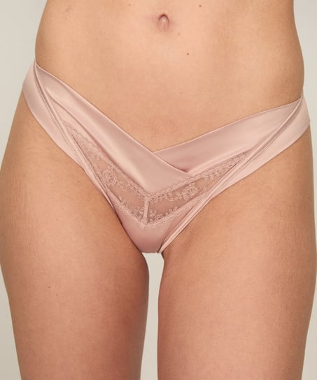 Highleg Brazilian Brigitte, Pink