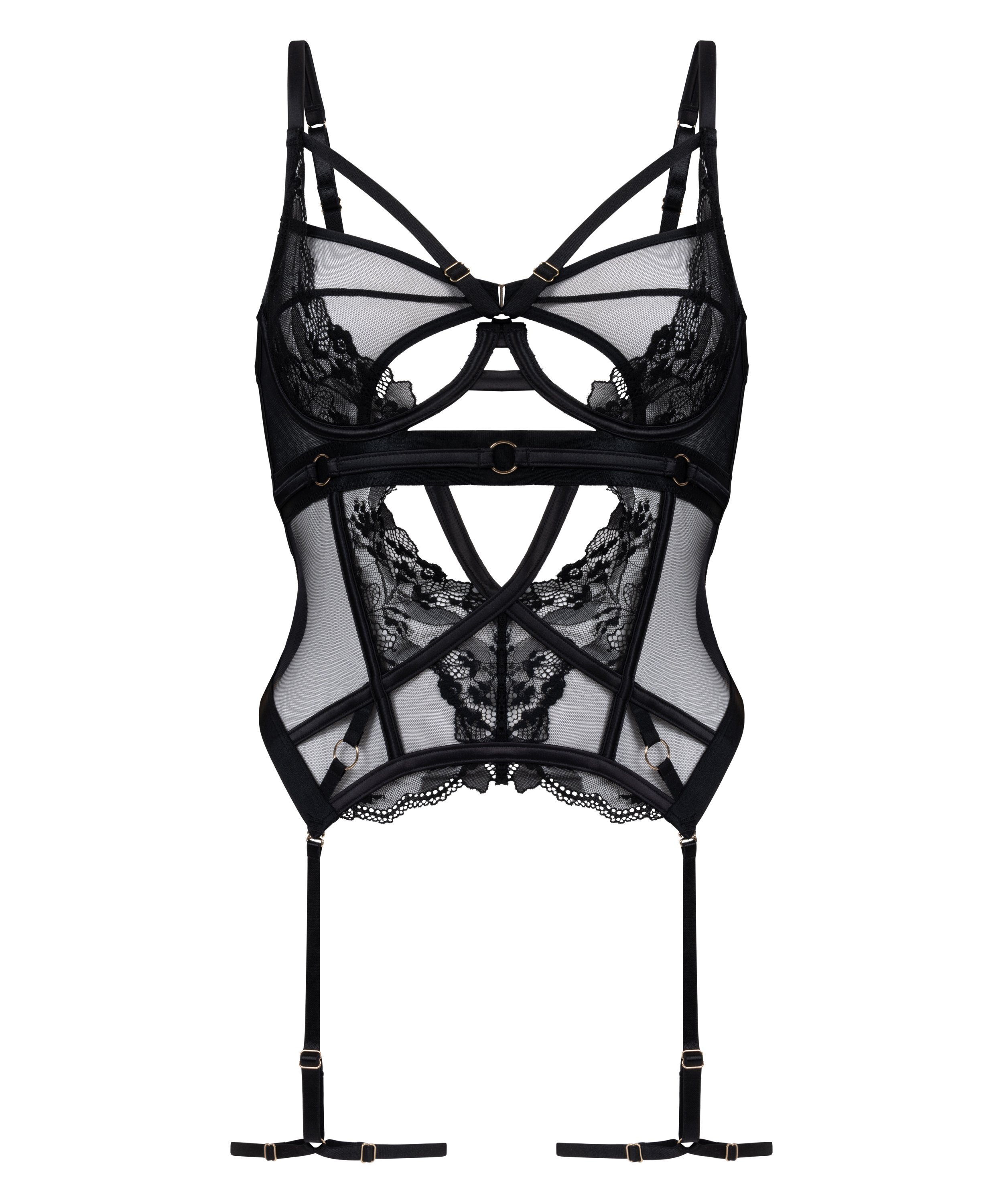 Amari Bustier, Black, main