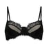 Aiko Non-Padded Underwired Bra, Black