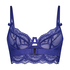 Maisie Non-Padded Longline Underwired Bra Nyakim, Blue