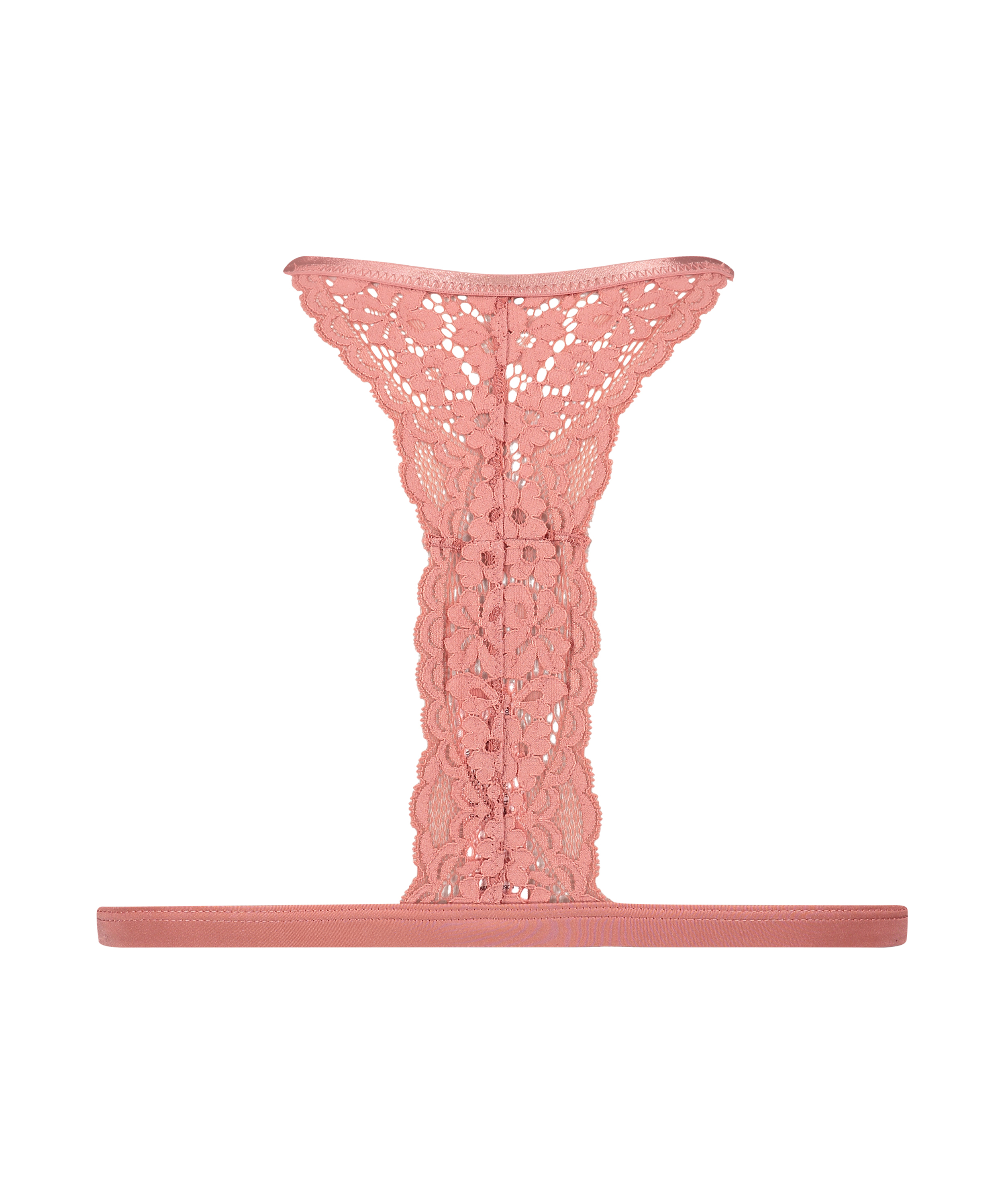 Rose Padded Triangle Bralette, Pink, main