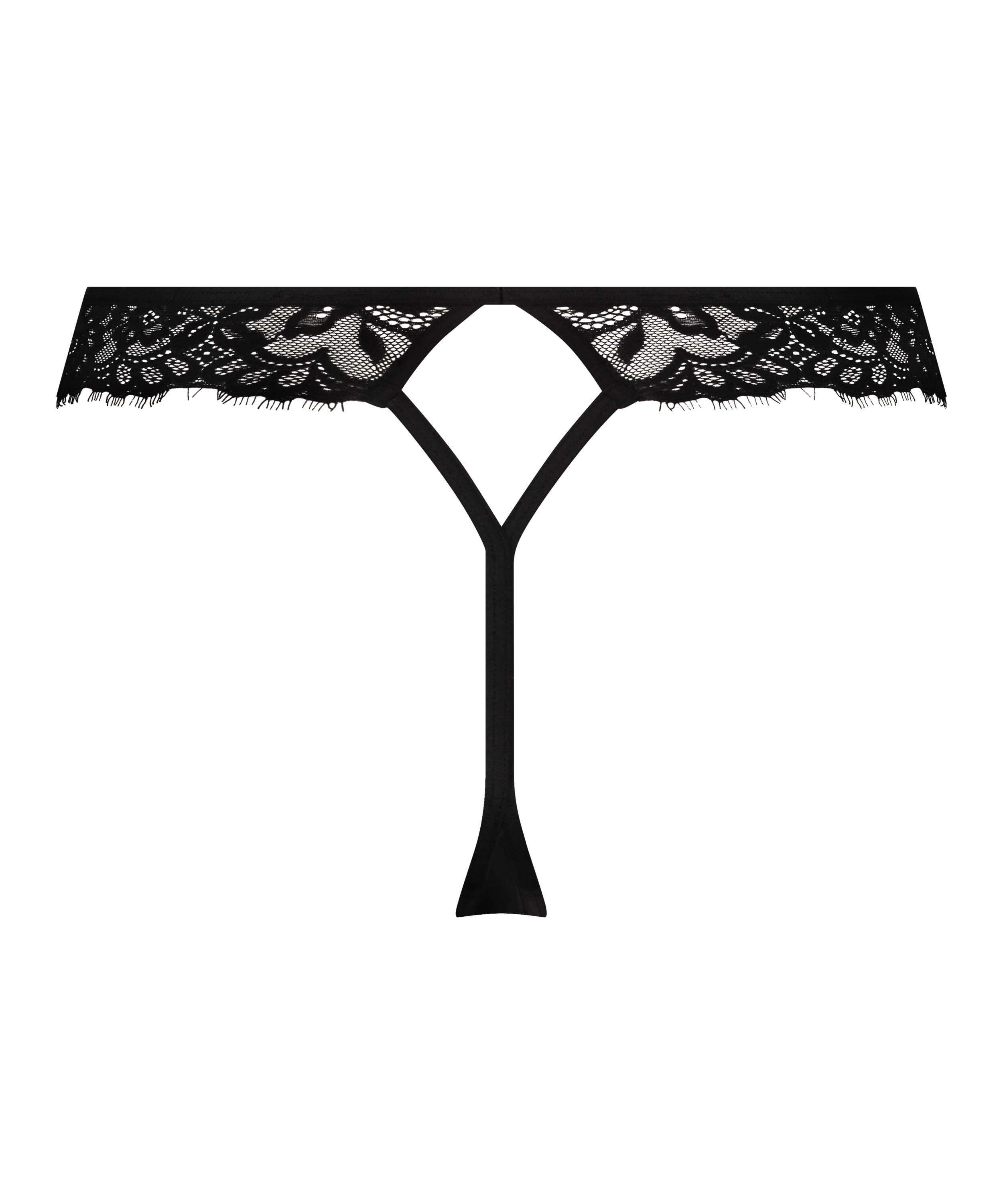 Loretta Thong, Black, main