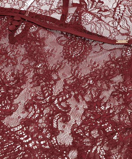 Delphine Lace Cami, Red
