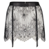 Lace Skirt, Black