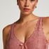 Nora Lace Slip Dress, Pink
