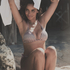 Cali Triangle Bikini Top, Pink
