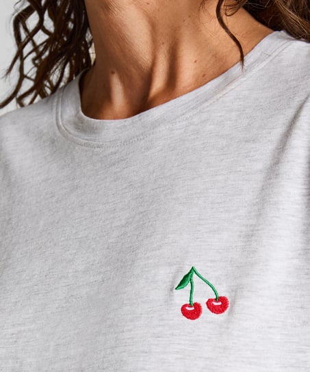 Pyjamaset Cotton, Gray