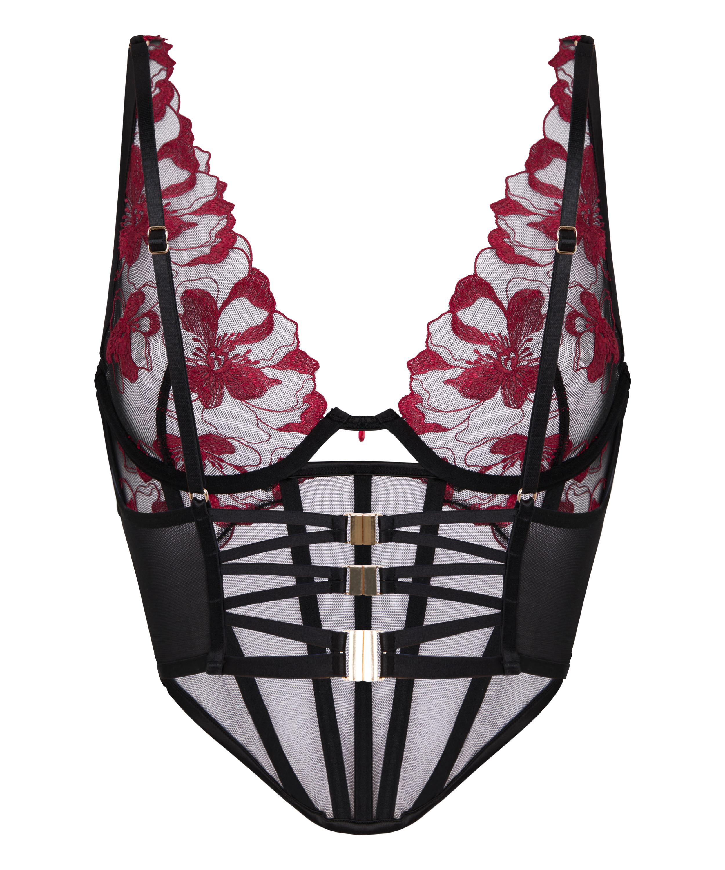 Bustier Dahlia, Black, main