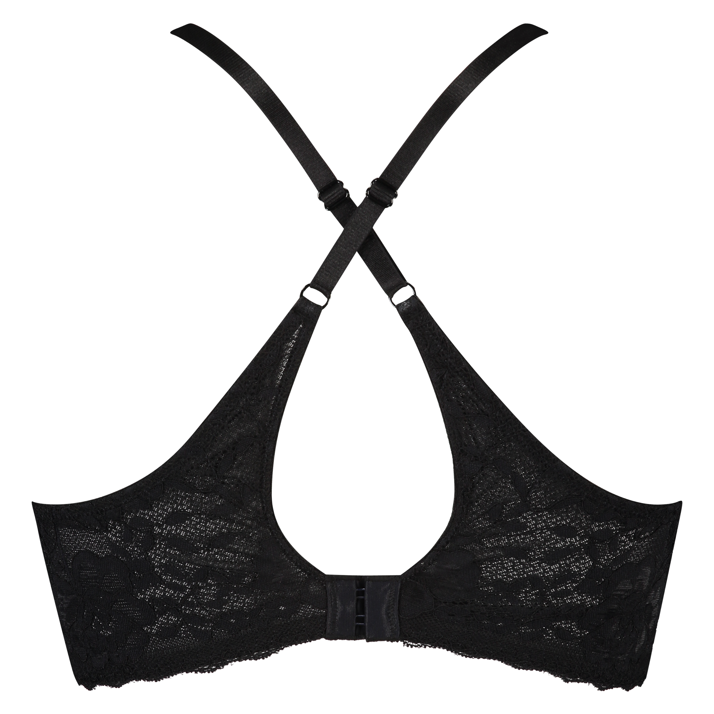 Ava Padded Non-Underwired Bra, Gray, main