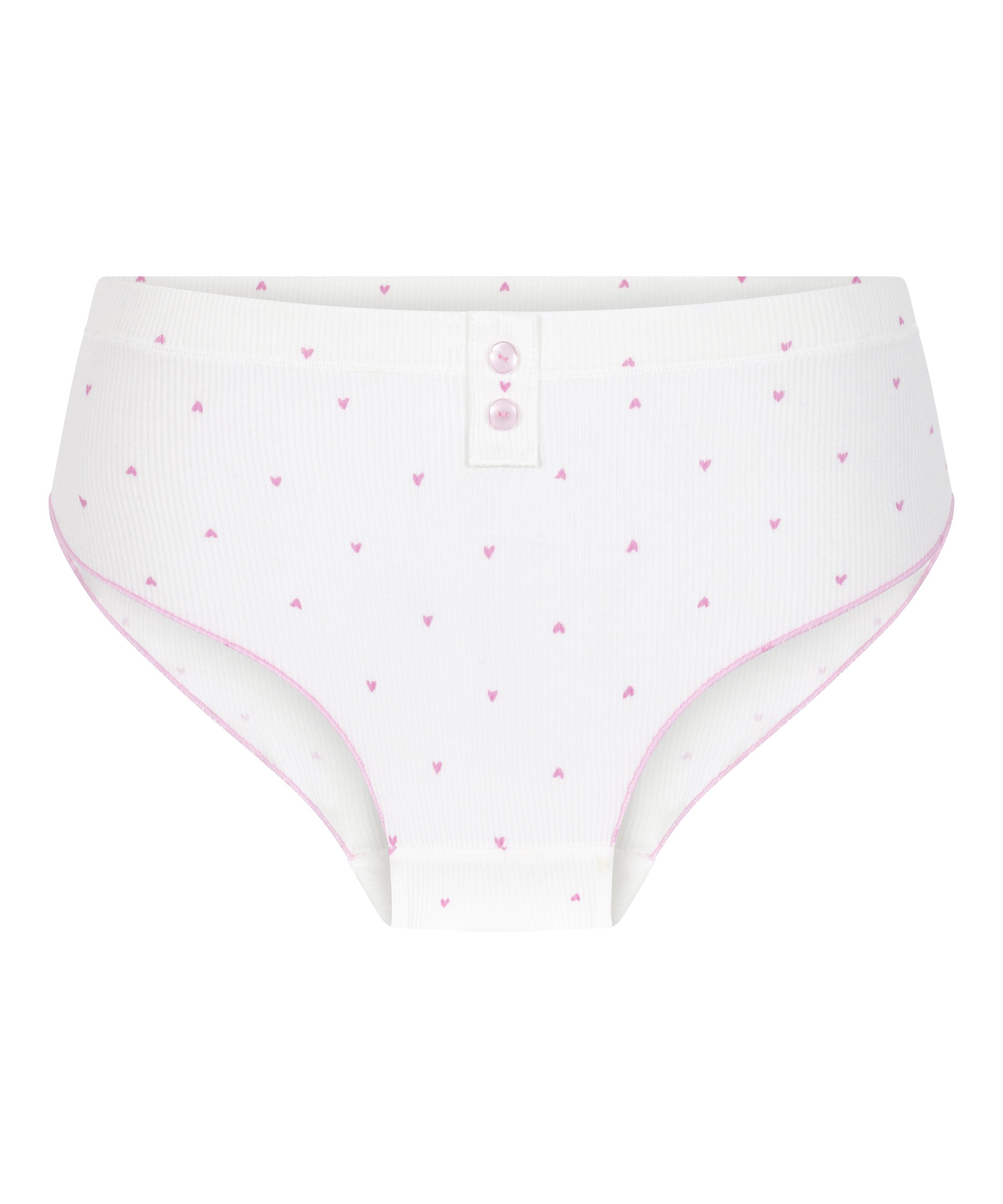 Renee Rib Brazilian Short, White, main