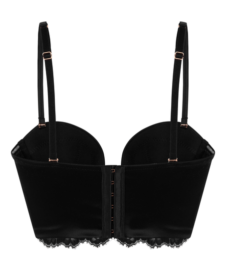 Grace Mini Bustier, Black