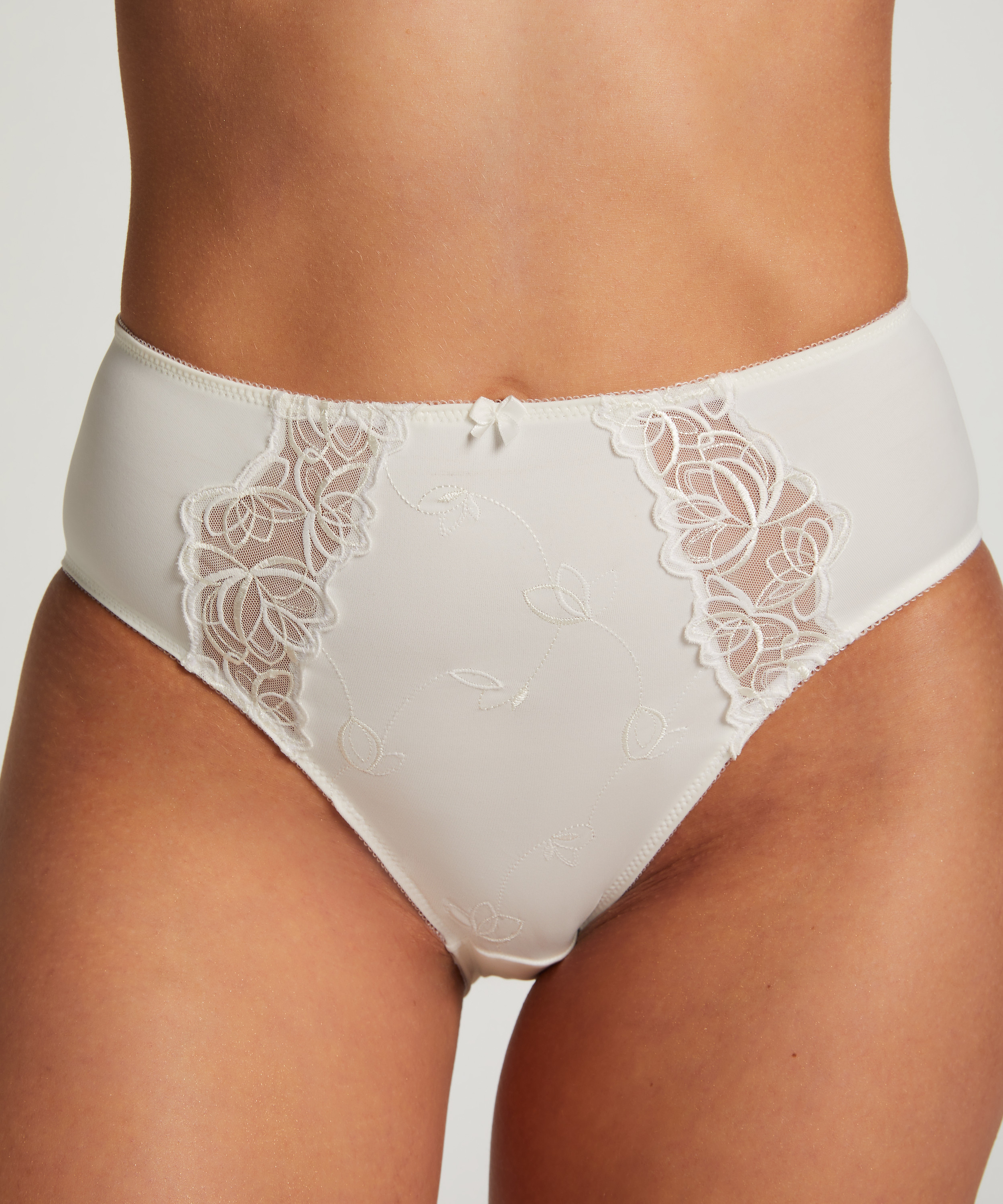 Diva High Knickers, White, main
