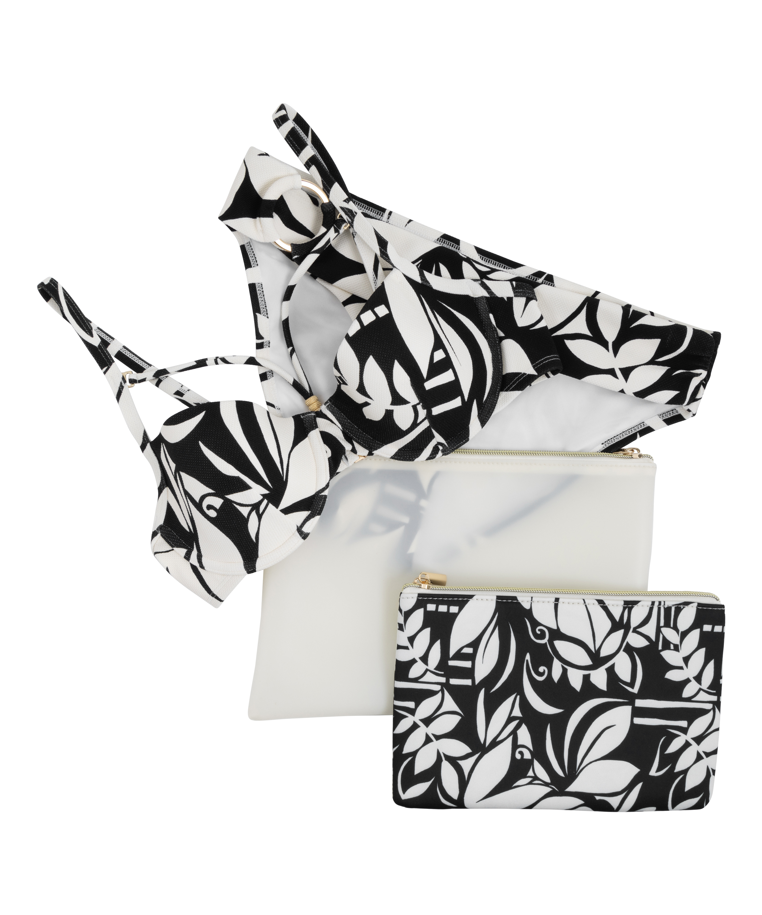 Bikini Clutch, Black, main