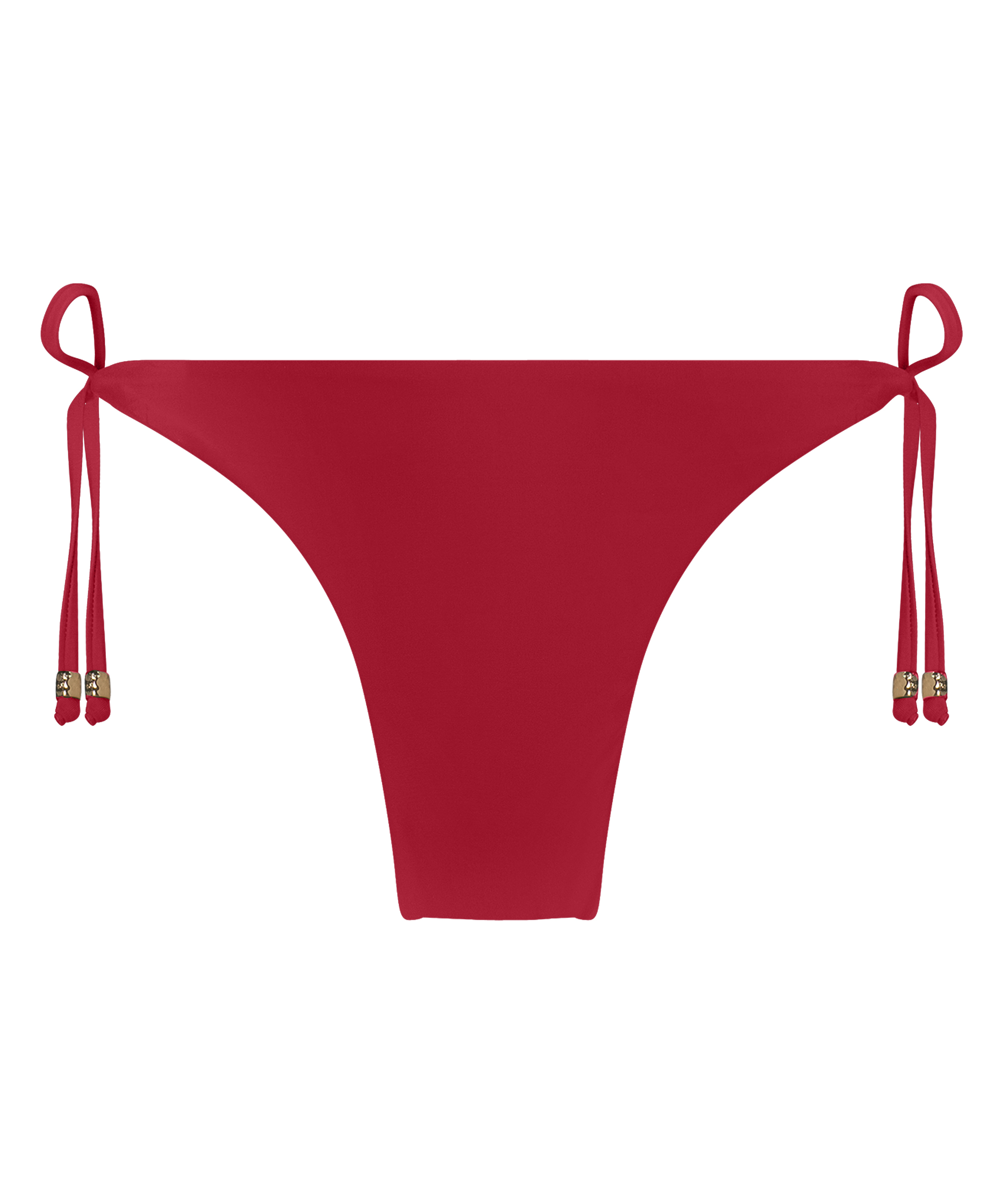 Luna String Bikini Bottom, Red, main