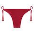 Luna String Bikini Bottom, Red