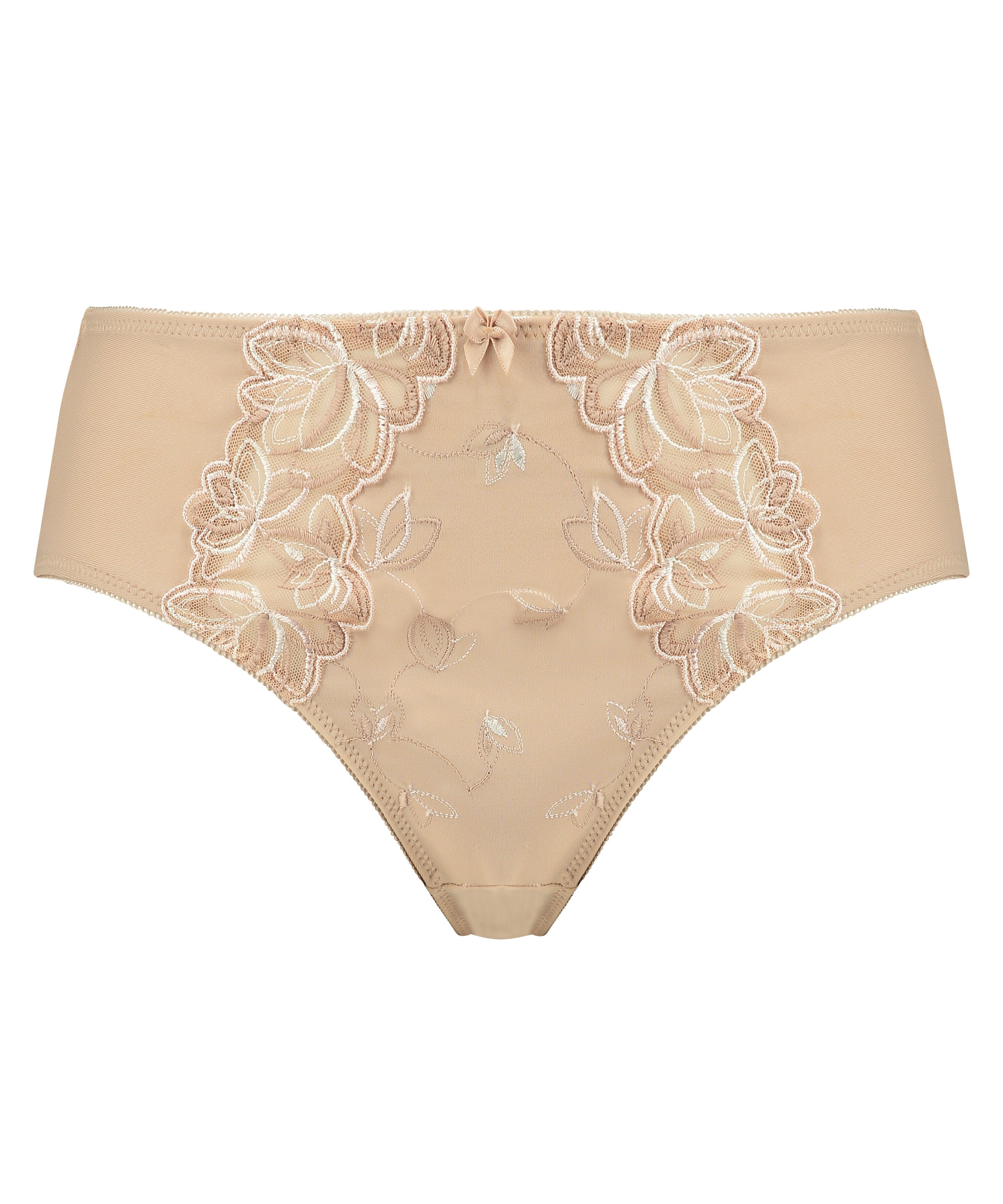 Diva High Knickers, Beige