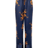 Satin Trousers, Blue