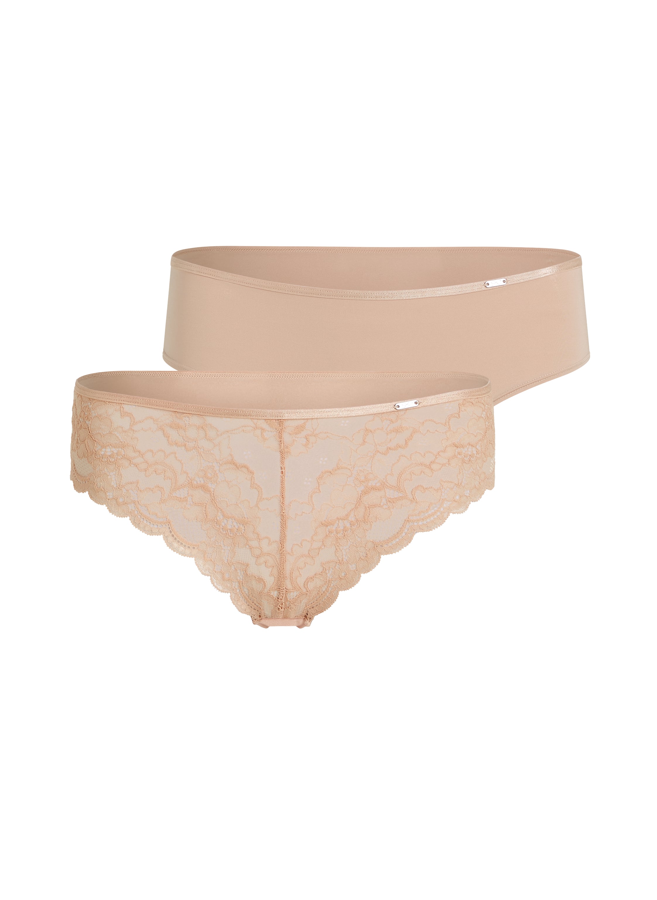 2-pack of Angie Brazilian knickers, Orange, main