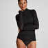 super soft Turtleneck Shirt with Cashmere, Black